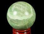 Polished Garnierite Sphere - Madagascar #78988-1